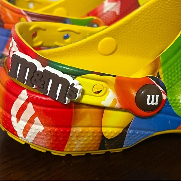 CROCS M&M'S x Crocs Classic Clog limited edition size 8 nwt - Picture 6 of 16